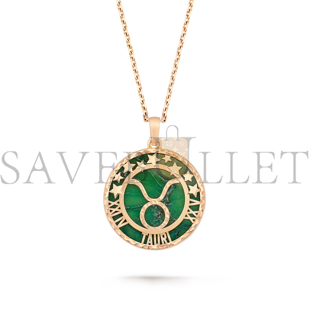 VAN CLEEF ARPELS ZODIAQUE LONG NECKLACE TAURI VCARP9RA00